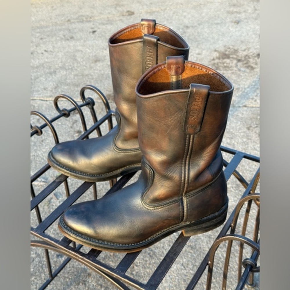 🍄VINTAGE 2003 Red Wing Pecos 1155 Soft Toe Boots
